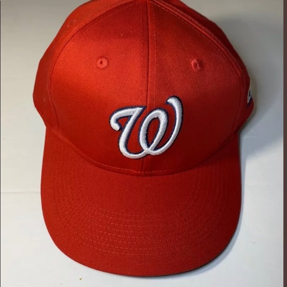 OC Sports Other - WASHINGTON NATIONALS HAT CAP MLB BASEBALL ADJUSTABLE ONE SIZE OSFA RED New